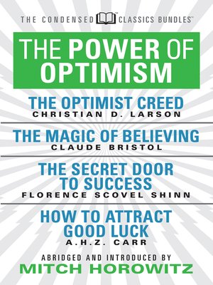 cover image of The Power of Optimism (Condensed Classics)
